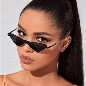Skinny Frameless Cat Eye NWT